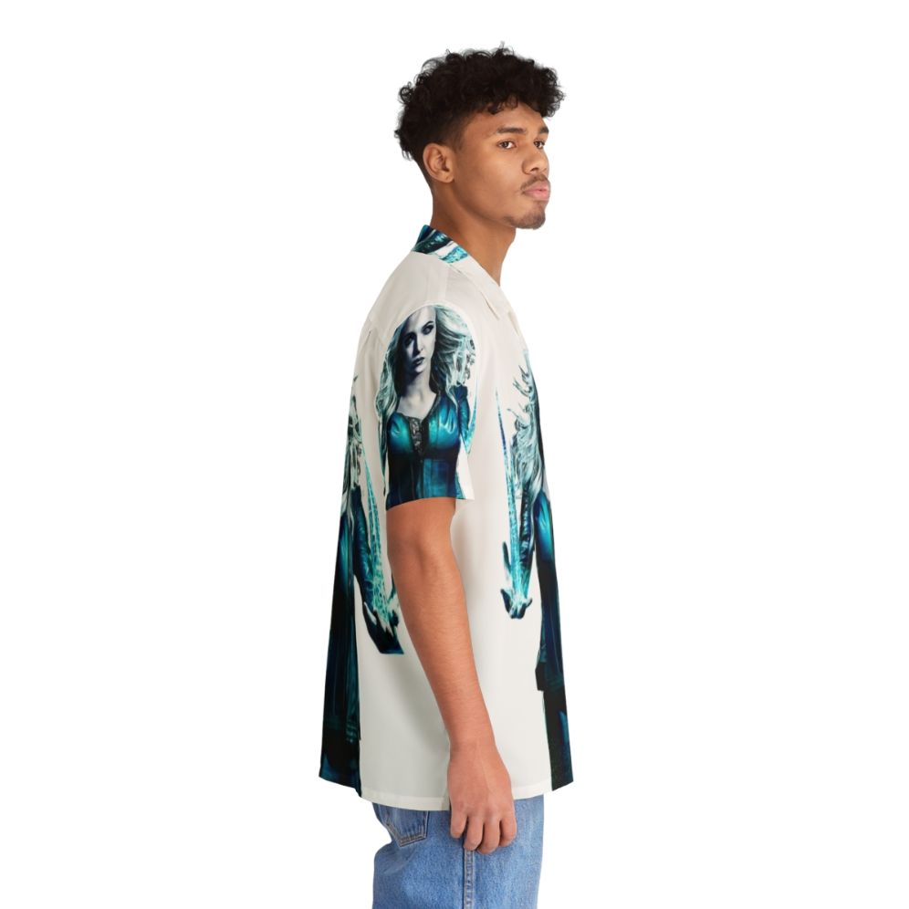 Killer Frost inspired Hawaiian shirt with frost-themed design - People Pight