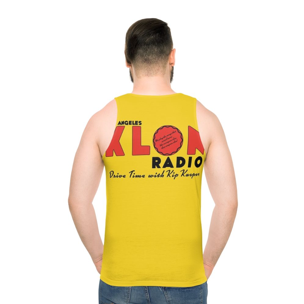 Unisex Klon Radio Music Tank Top - men back