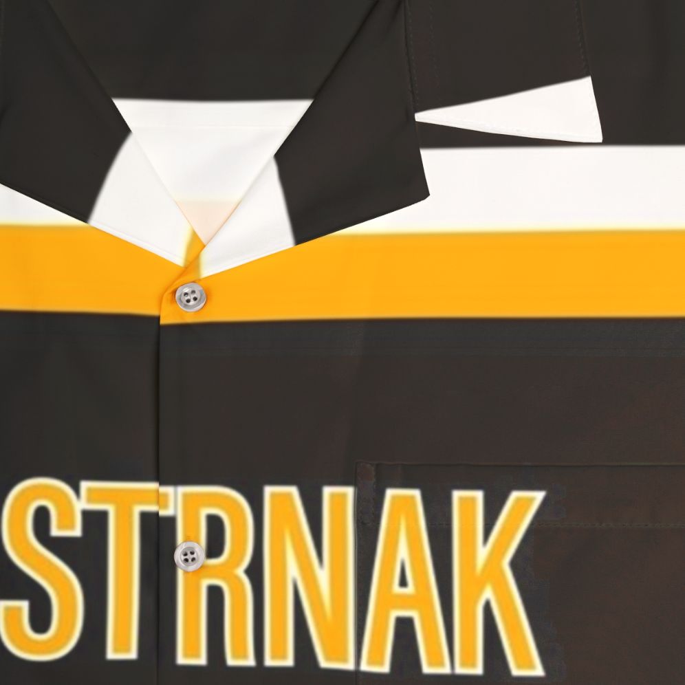 Boston Bruins David Pastrnak Jersey Hawaiian Shirt - Detail