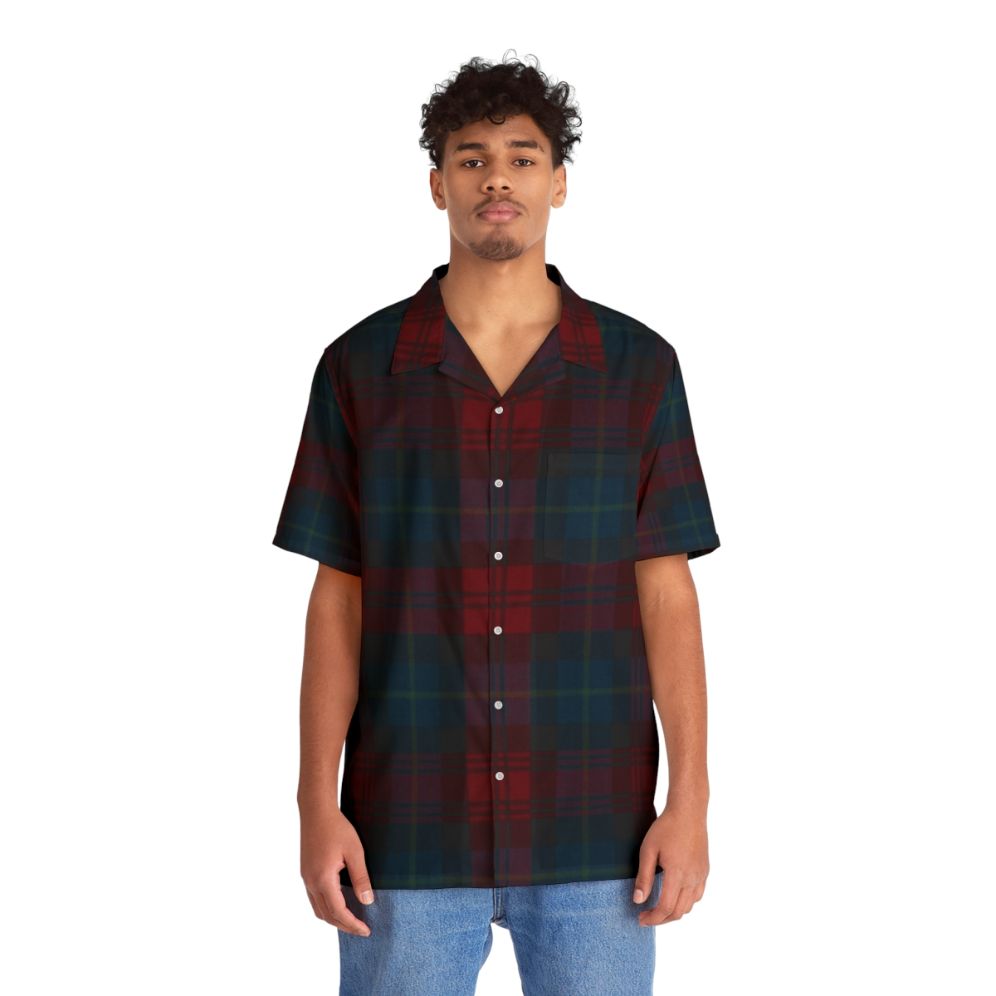 Maclachlan Scottish Tartan Hawaiian Shirt - People Front