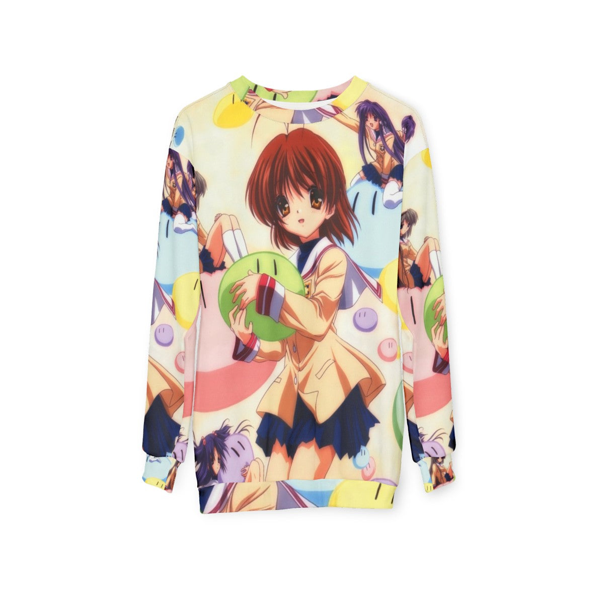 Clannad Anime Nagisa Furukawa Inspirational Sweatshirt - hanging