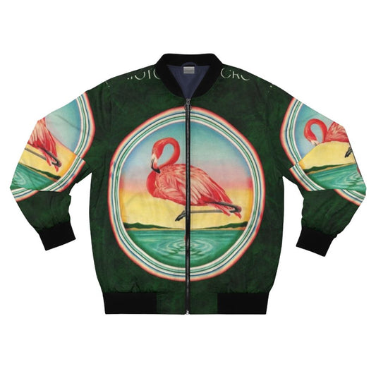 Christopher Cross 70s Bomber Jacket featuring sailing and classic music design