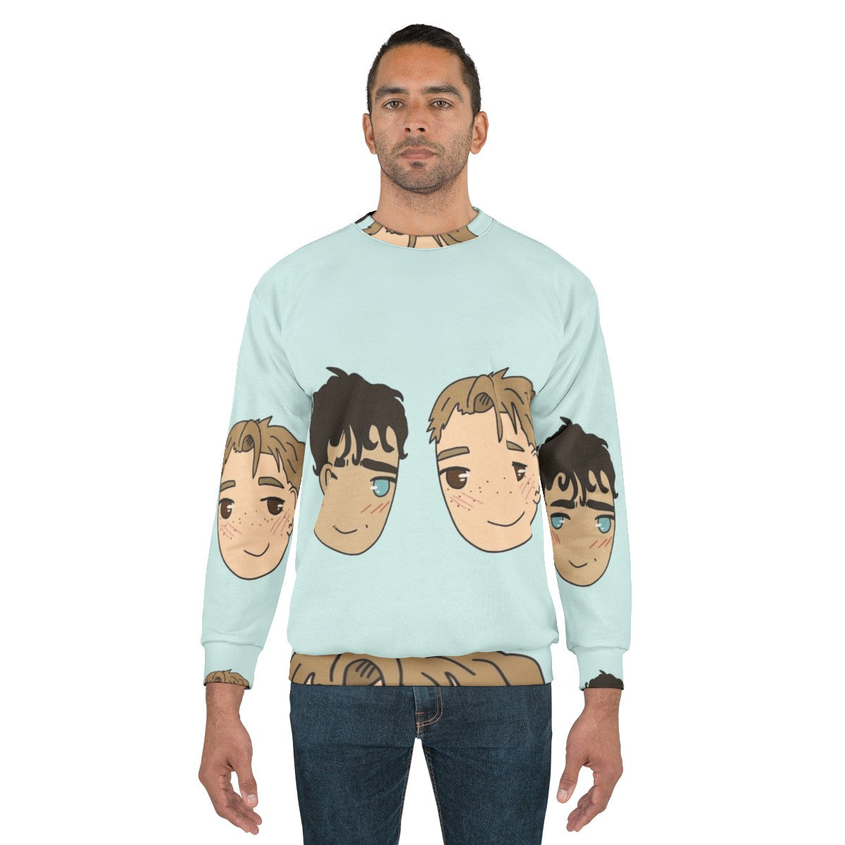 Nick and Charlie Heartstopper Sweatshirt - men