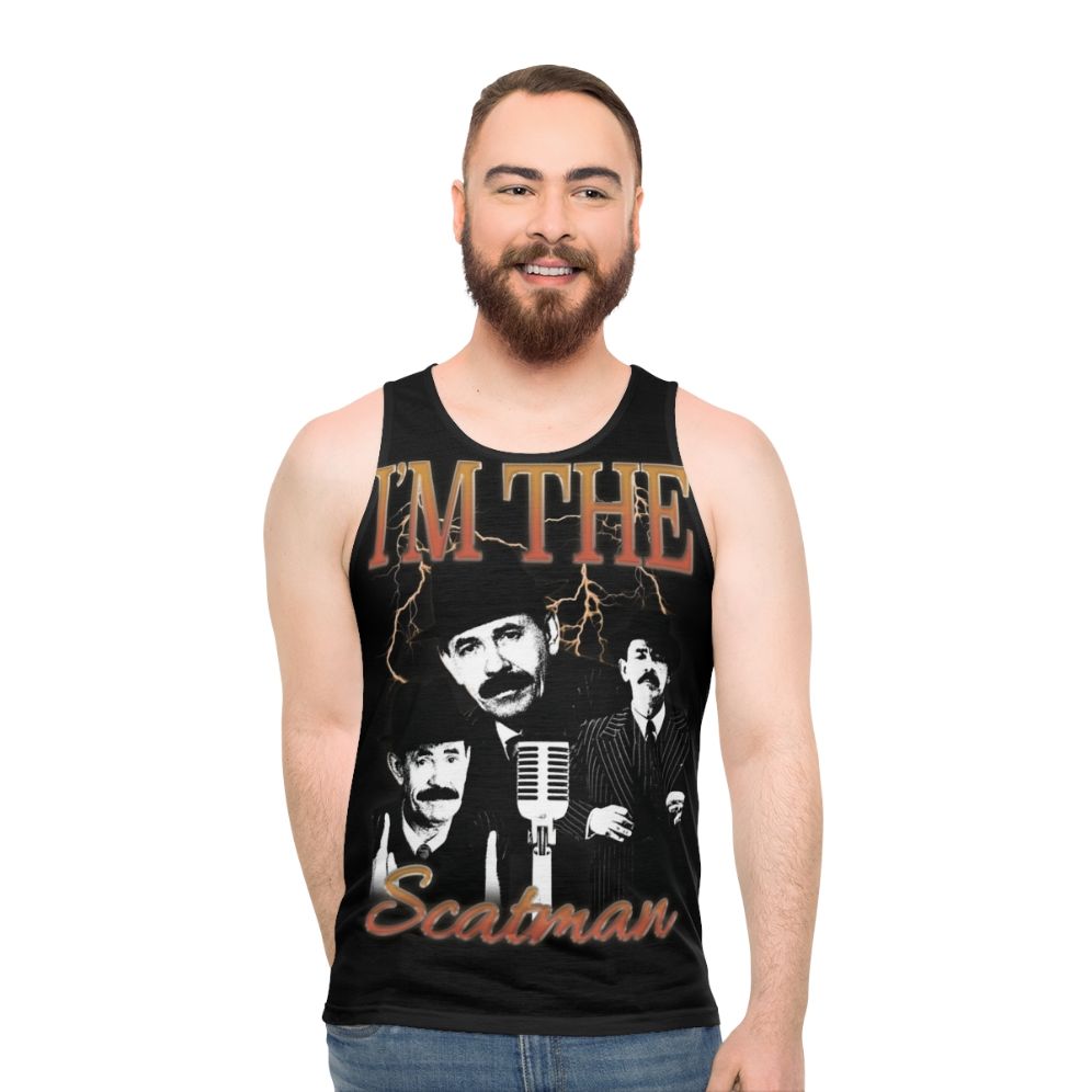 Scatman John 90s Rapper Unisex Tank Top - men