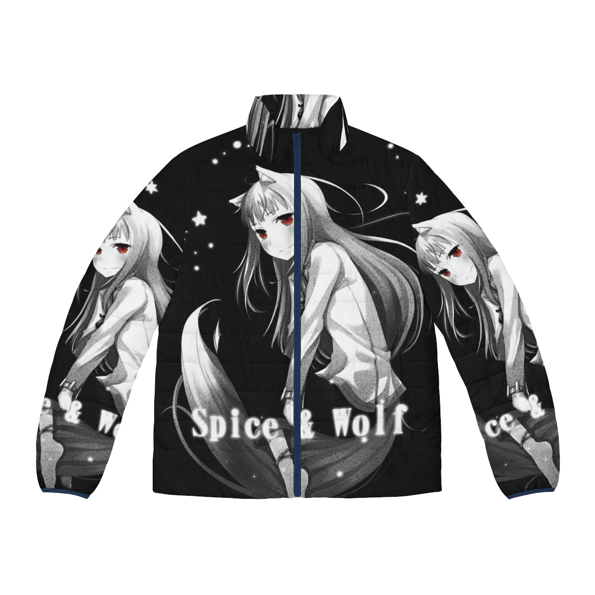 Nuar Night Puffer Jacket inspired by the anime Spice and Wolf