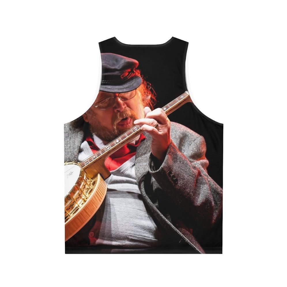 Legendary Irish Banjo Player Unisex Tank Top - Back