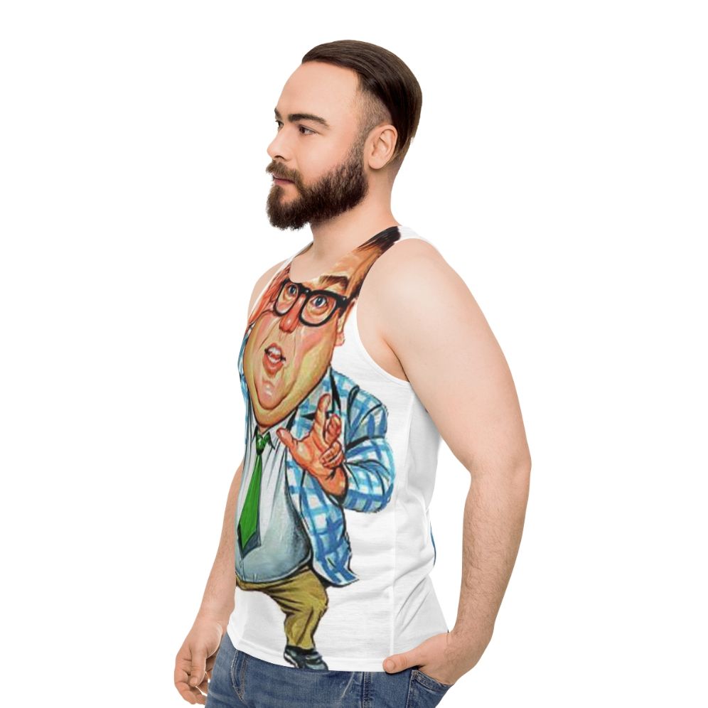 Chris Farley Unisex Tank Top - men side