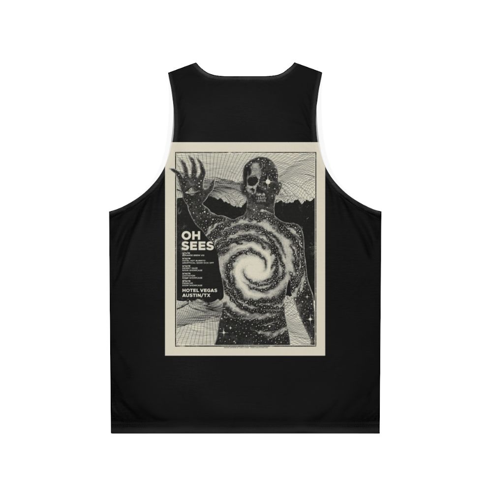 Thee Oh Sees psychedelic rock band unisex tank top - Back