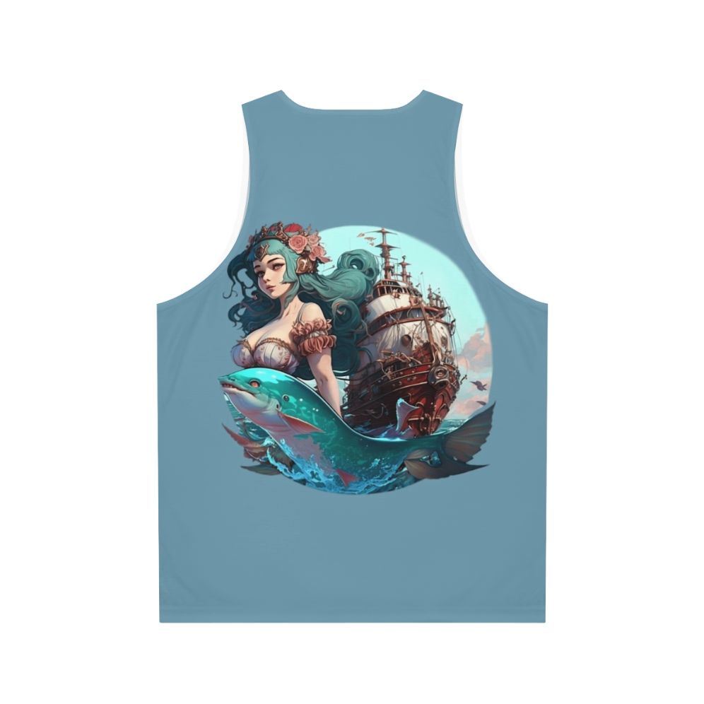 Mythical Sea Creatures Unisex Tank Top - Back