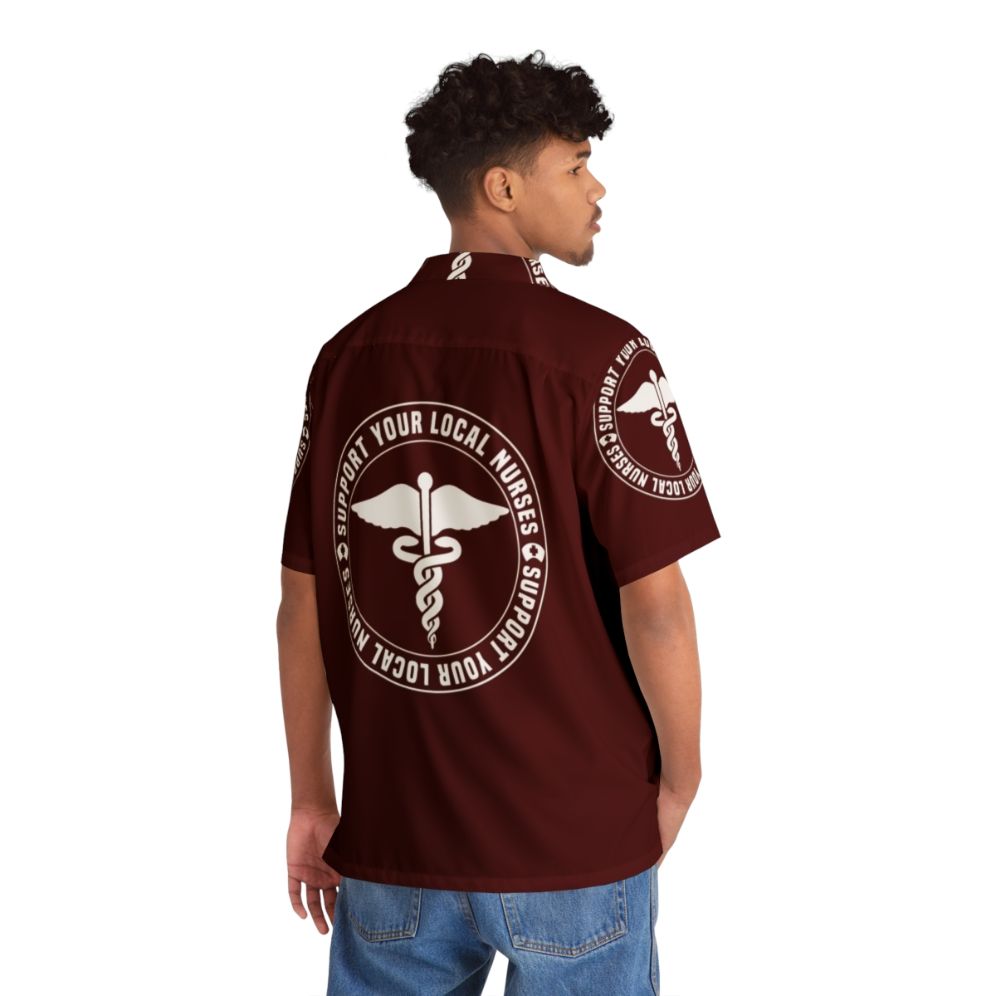 Nurse Hero Hawaiian Shirt - People Back