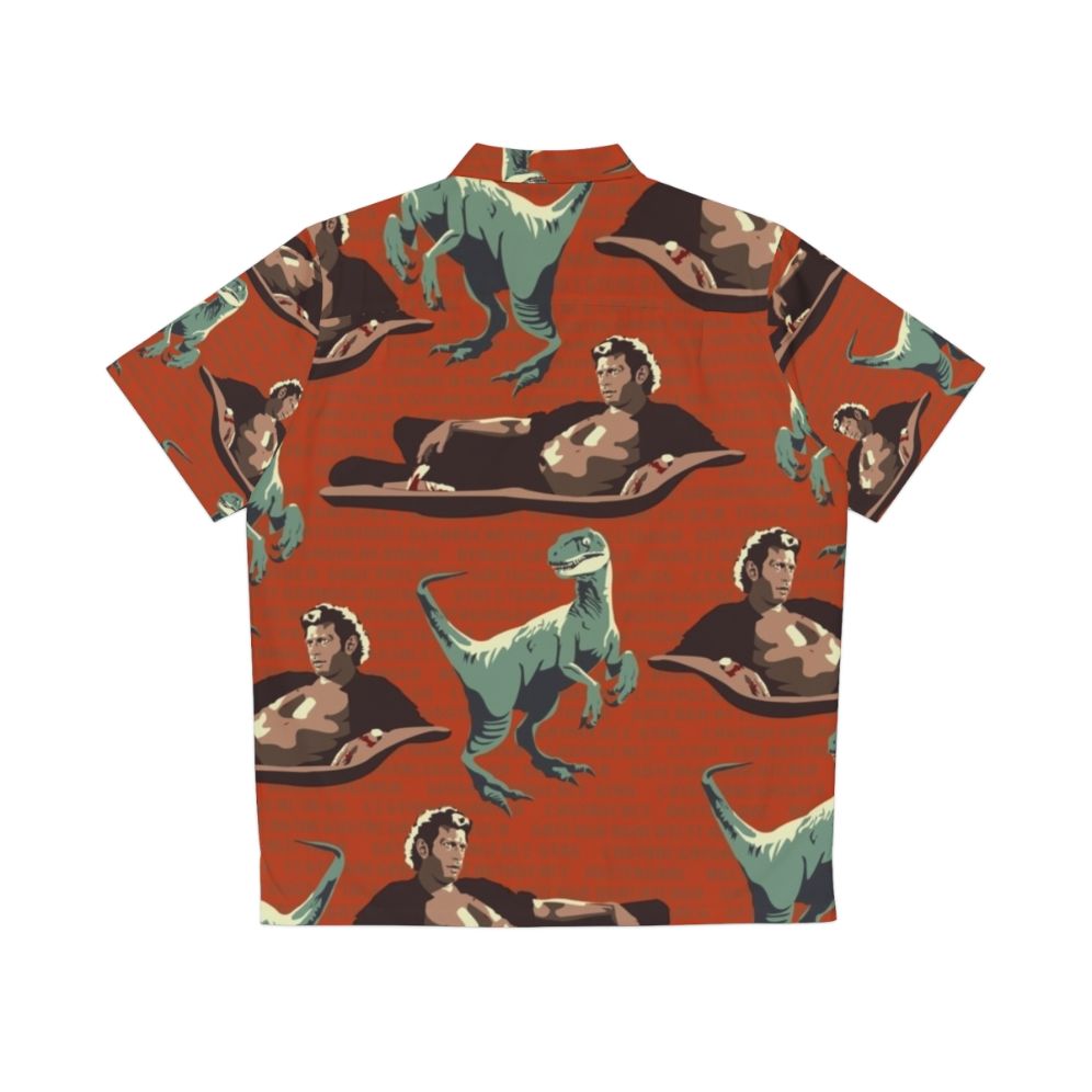 Jurassic Geniuses Dinosaur Hawaiian Shirt - Back