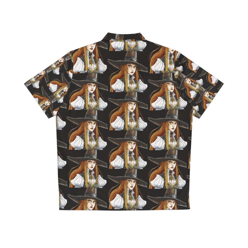 Lisa Mother of Alucard in Castlevania Netflix Hawaiian Shirt - Back