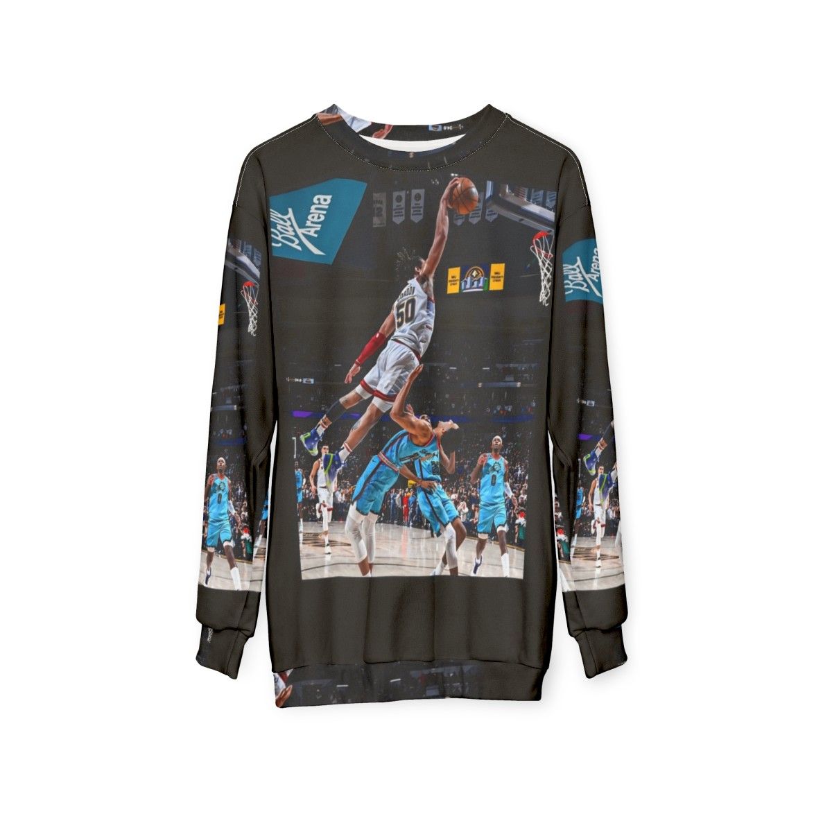 Aaron Gordon Dunk Basketball Sweatshirt - hanging