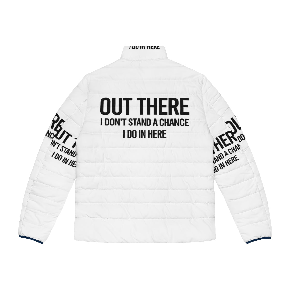 Squid Game Netflix Puffer Jacket, Official Squid Game Merchandise - Back