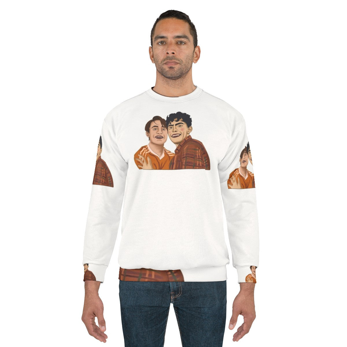 Heartstopper Nick and Charlie LGBTQ Netflix Sweatshirt - men