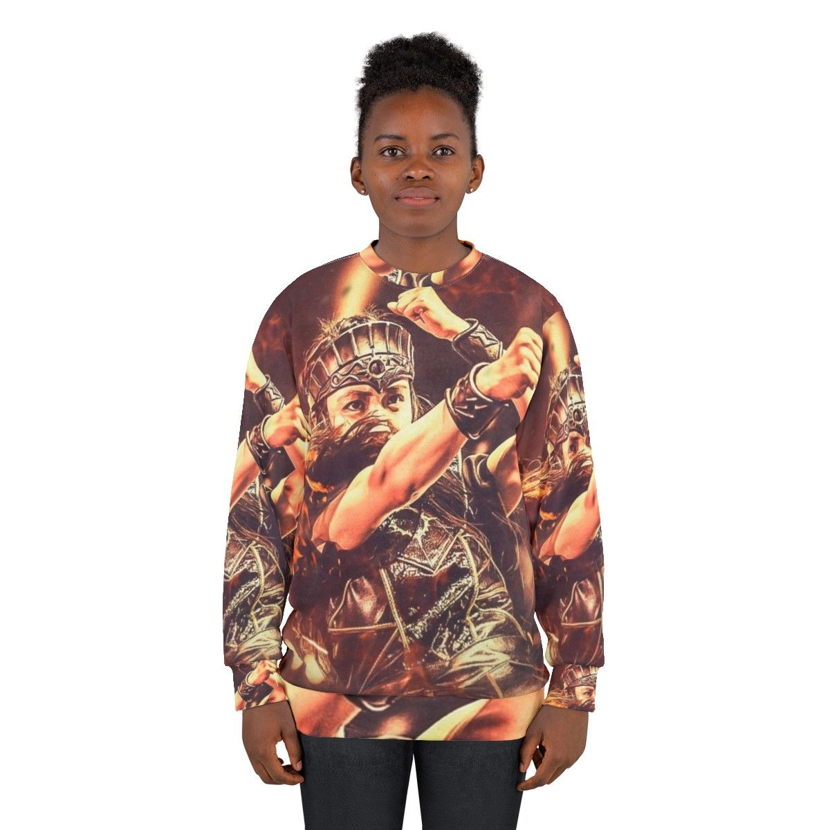 Babymetal Moametal Fire Sweatshirt - women