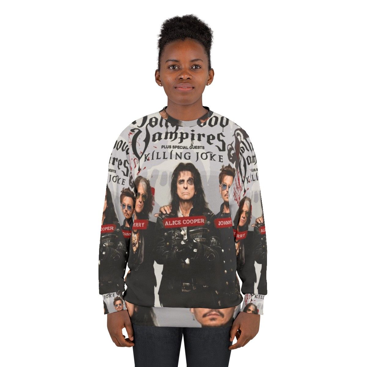 Hollywood Vampires Rock Band Sweatshirt - women