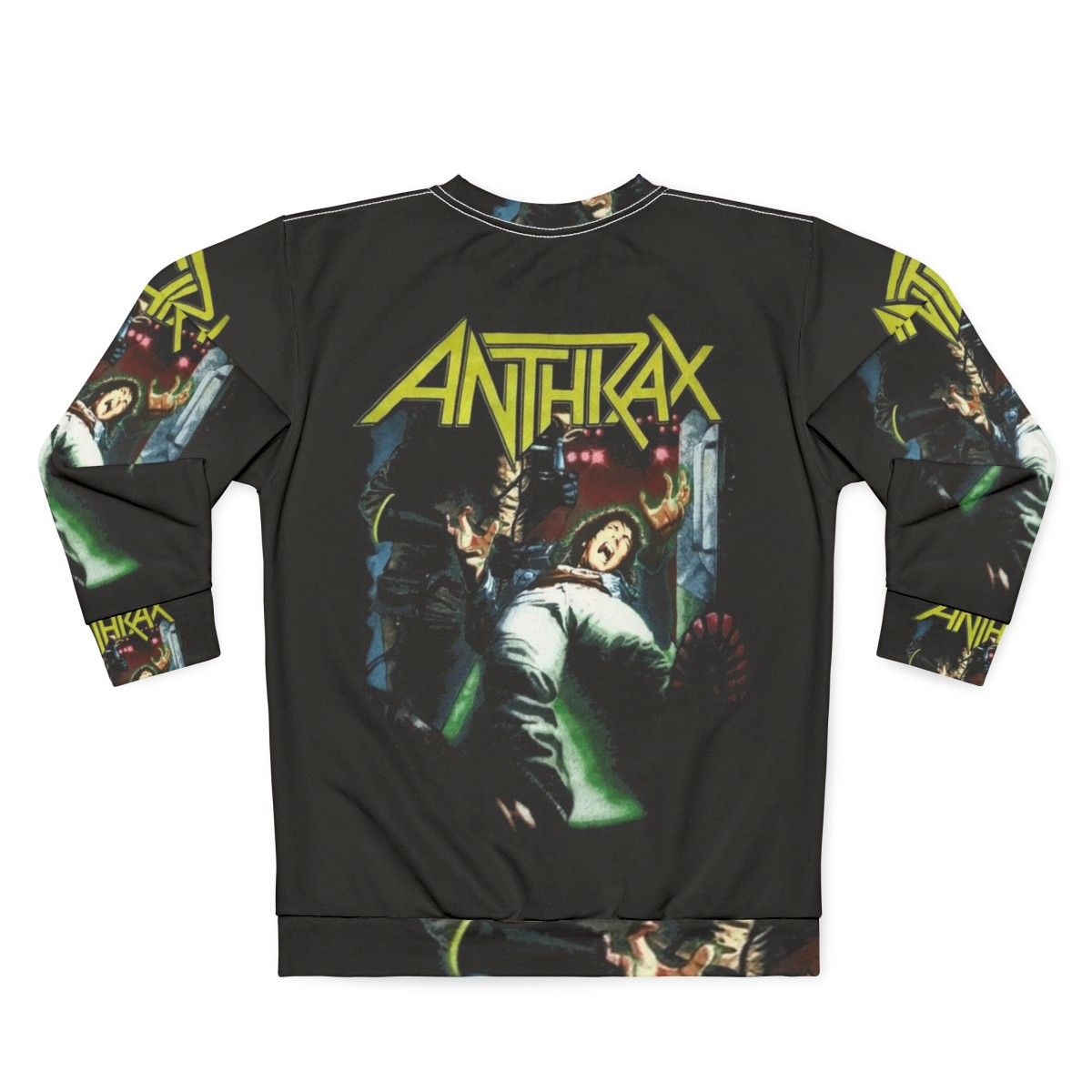 Anthrax Band Logo Sweatshirt - Back