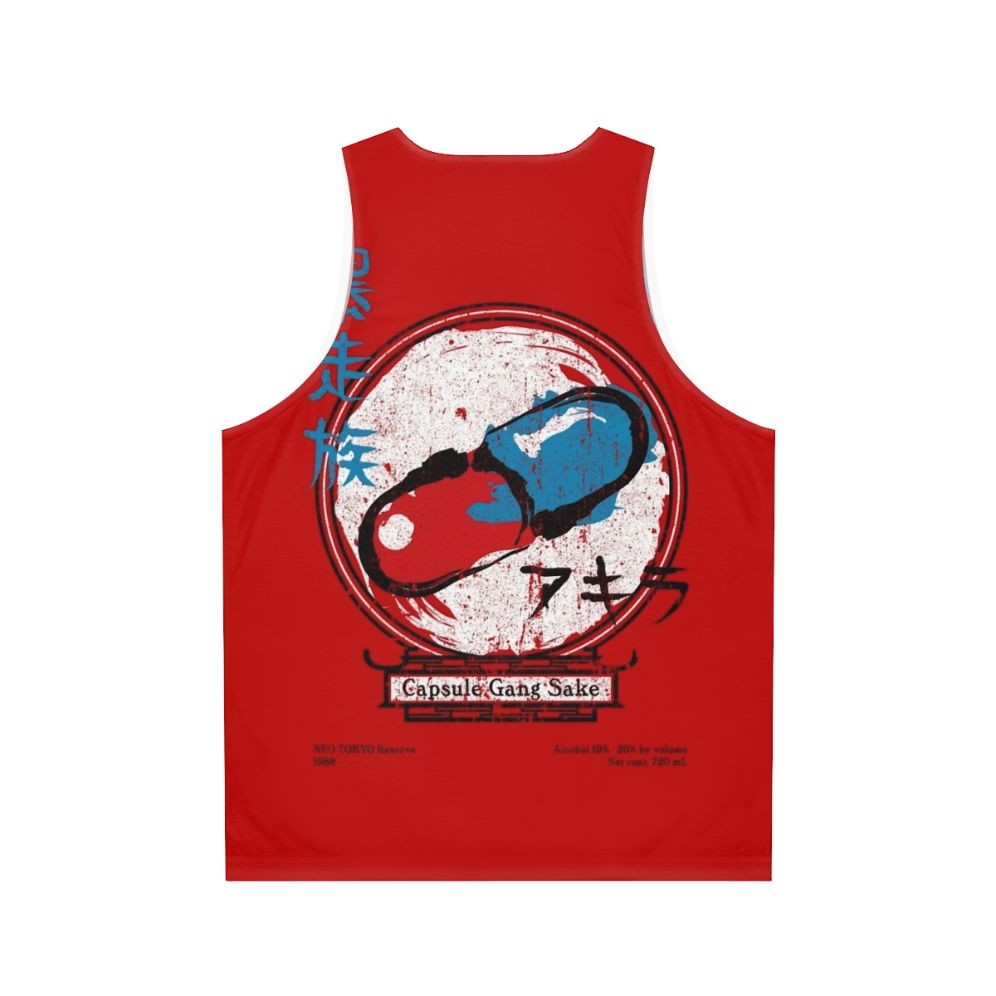 Akira Capsule Gang Unisex Tank Top - Back