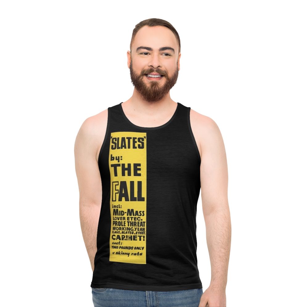 The Fall Band Mark E Smith Punk Rock Unisex Tank Top - men