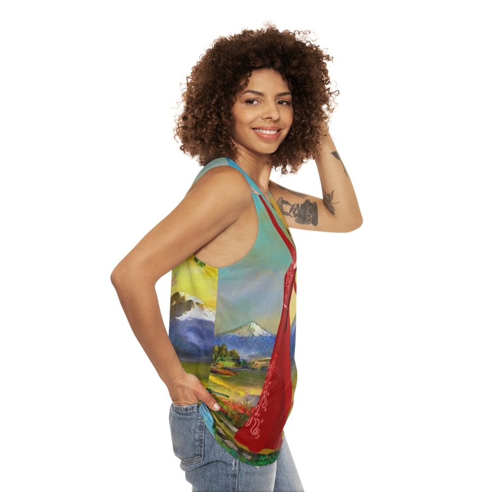 Unisex Armenian Dancer Tank Top - women side