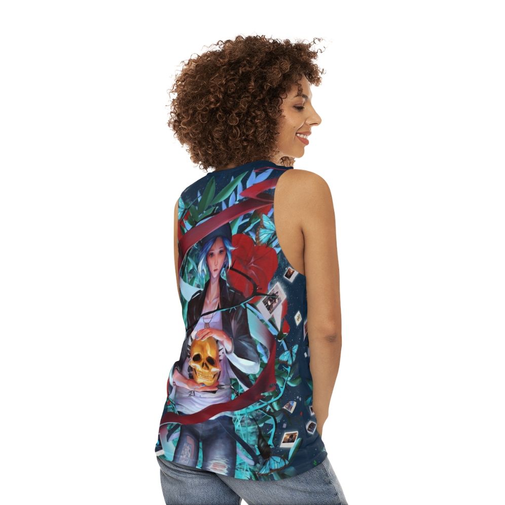 "Trapped by Destiny Unisex Life is Strange Inspired Tank Top" - women back