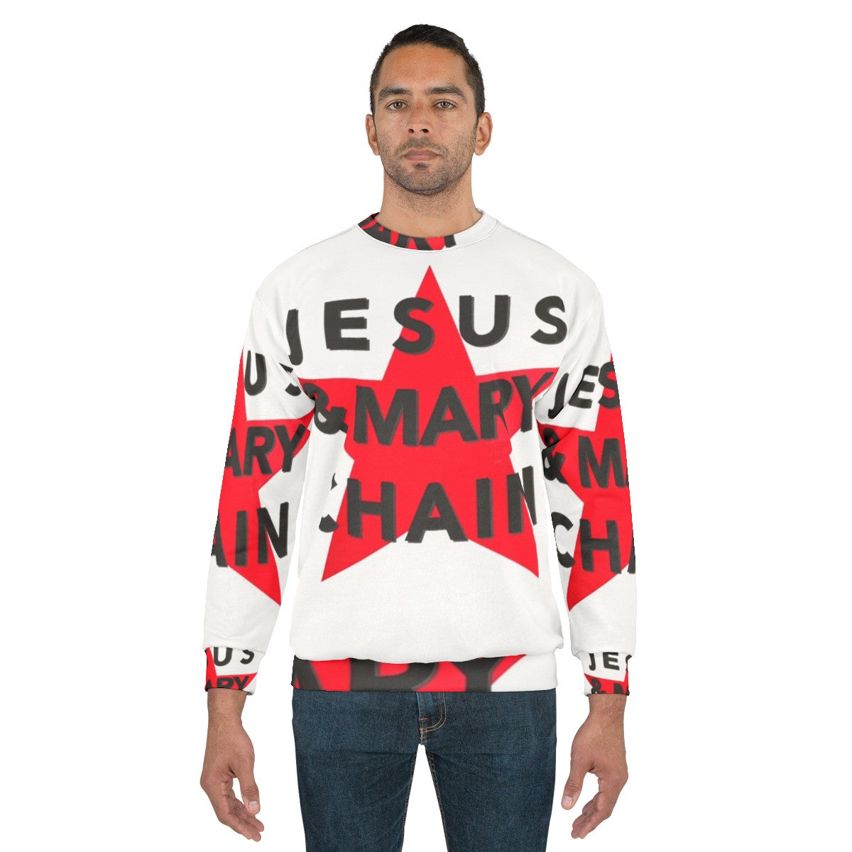 The Jesus and Mary Chain Logo Punk Rock Sweatshirt - men