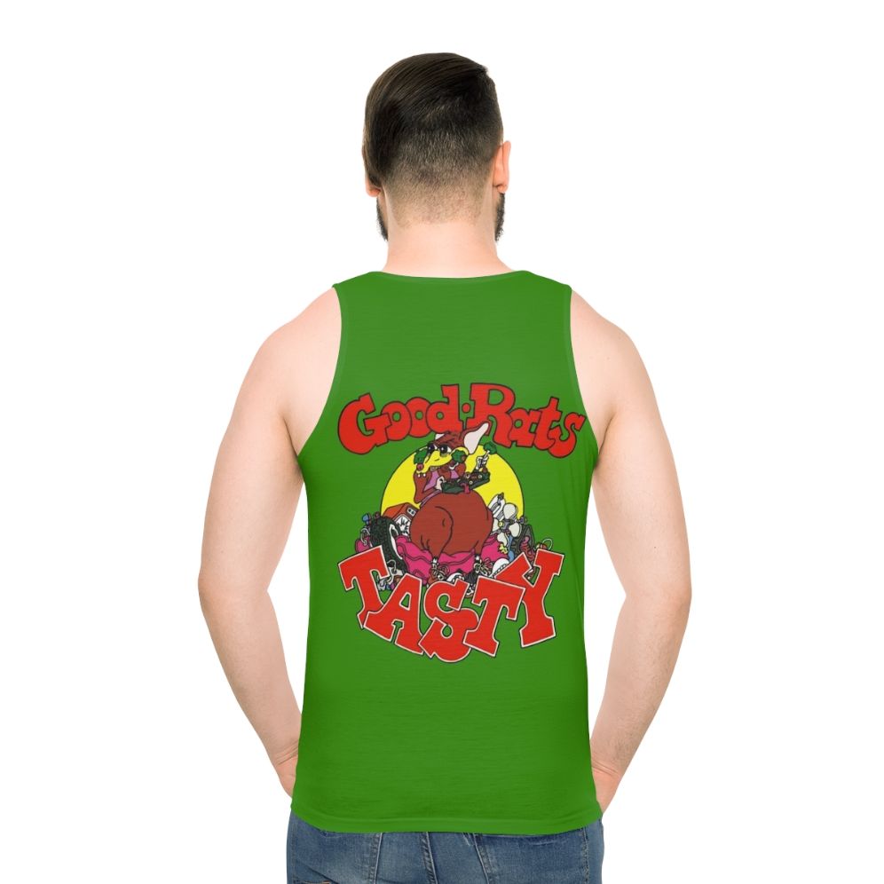 Good Rats Unisex Rock Band Tank Top - men back