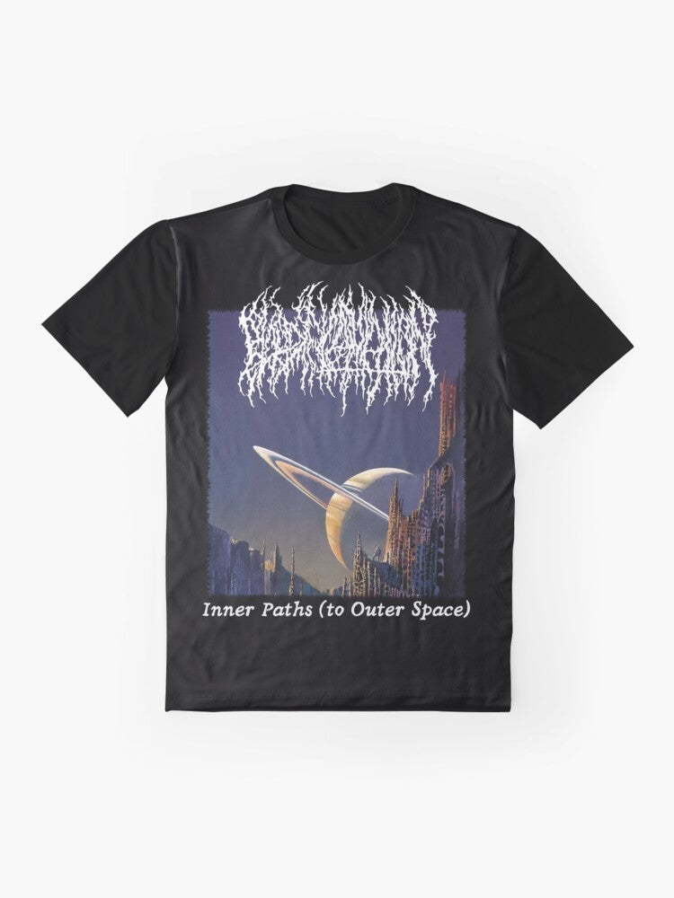 Blood Incantation - Inner Paths to Outer Space - Death Metal Graphic T-Shirt - Flat lay