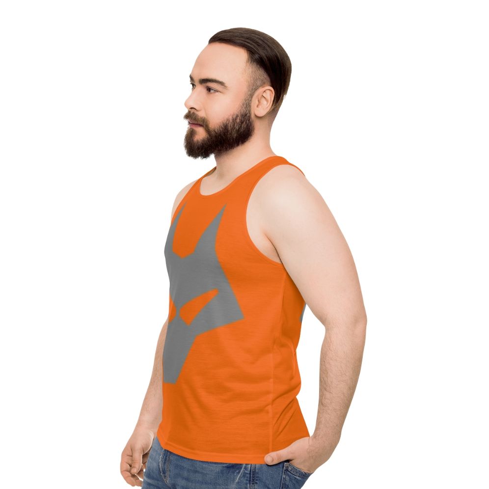 Timber Wolf Lazy Cosplay Unisex Tank Top - men side