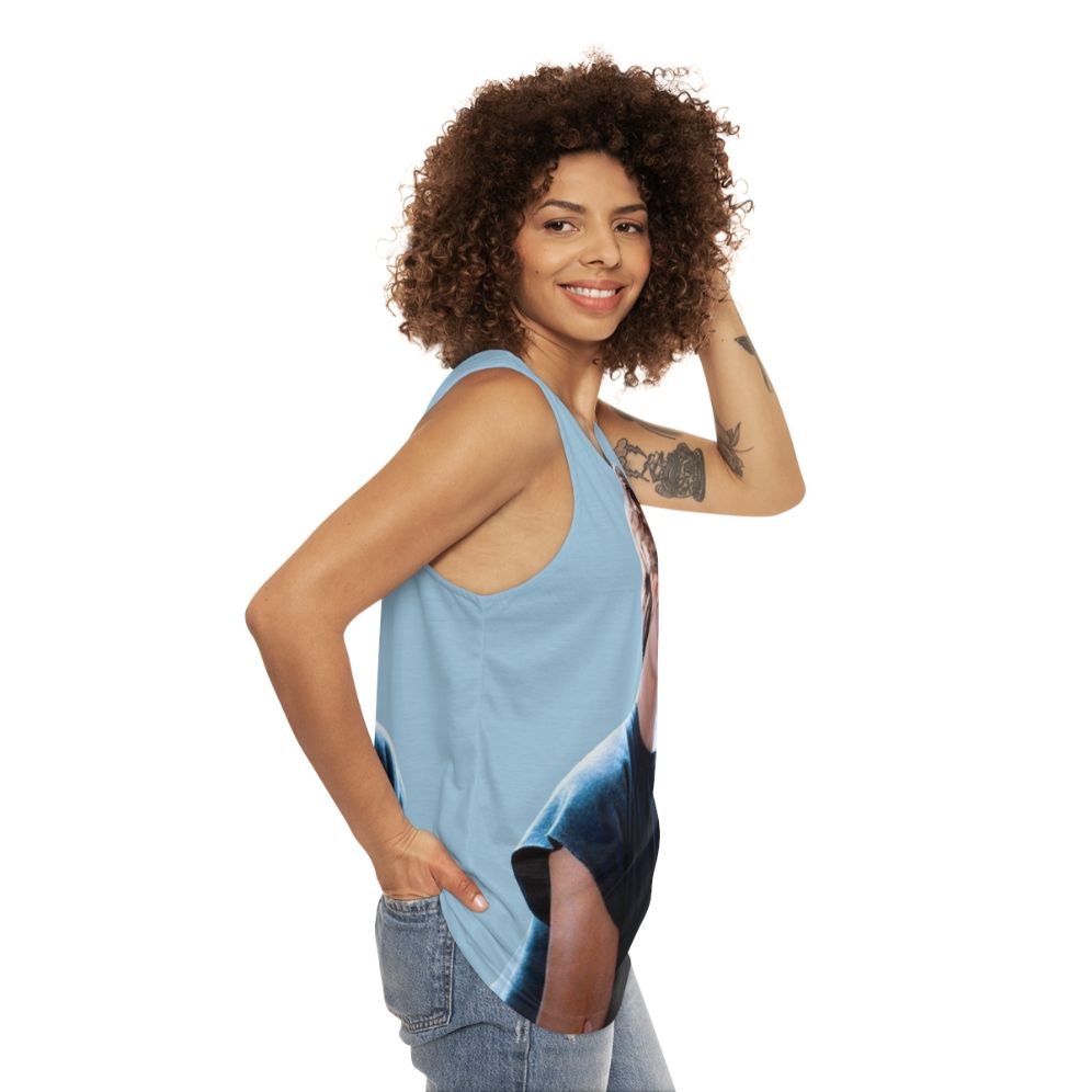 River Phoenix Unisex Tank Top - women side