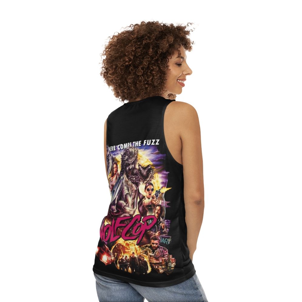 Wolfcop Unisex Tank Top - women back