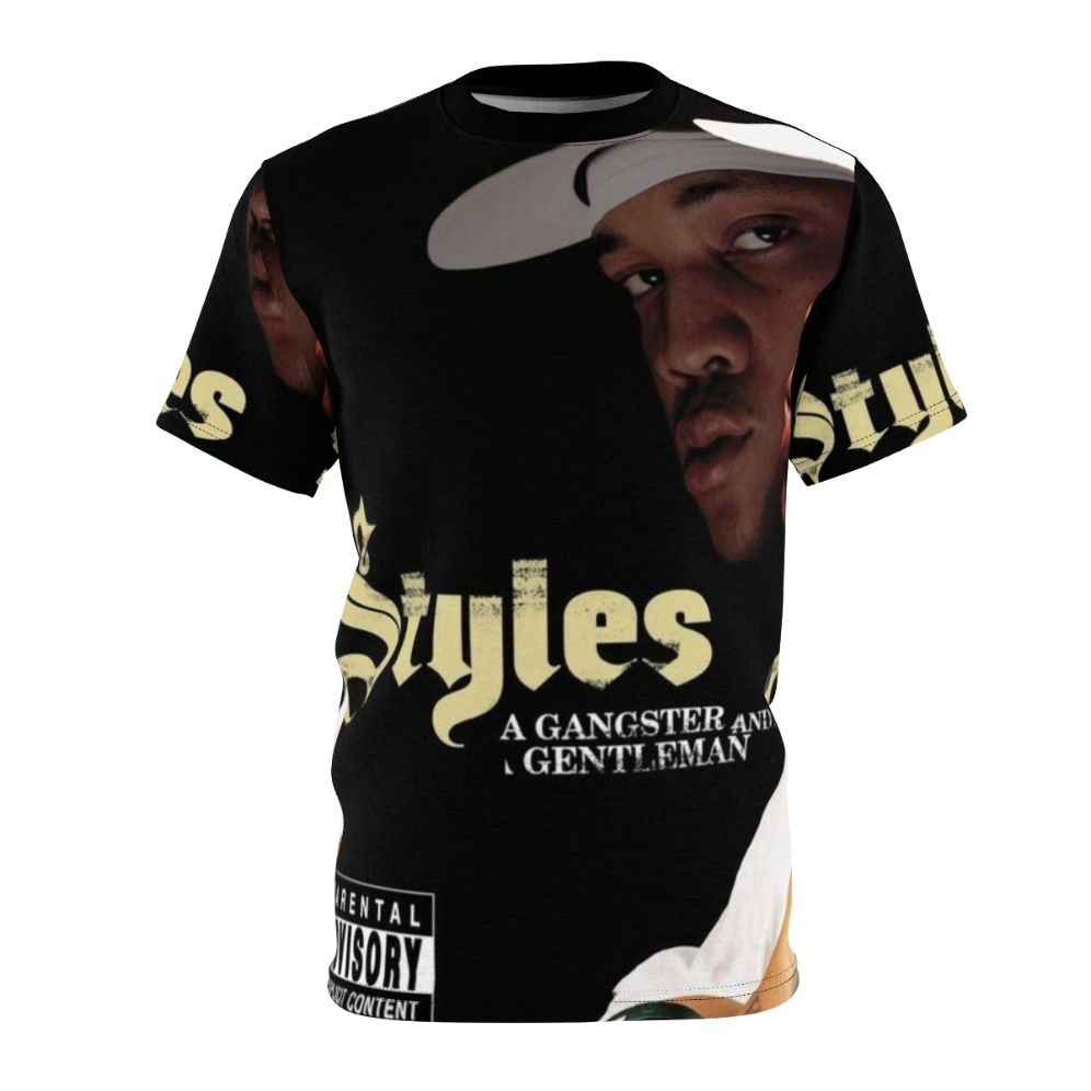 Styles P Inspired Hip Hop T-Shirt Featuring A Gangster and a Gentleman Design