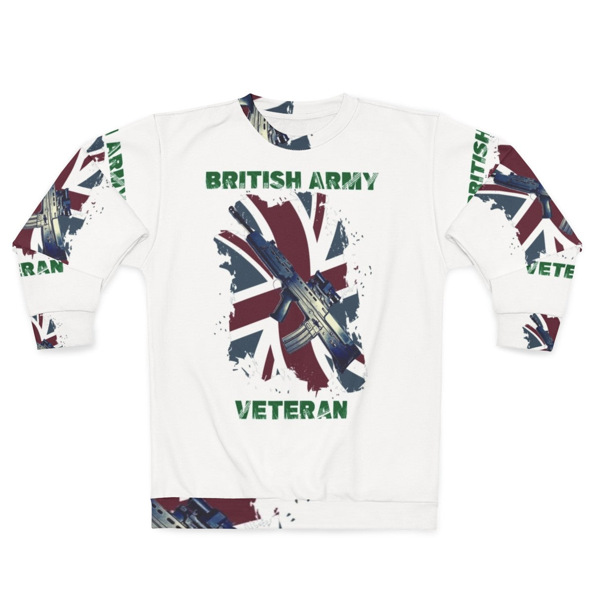 British Army Veteran Military Sweatshirt