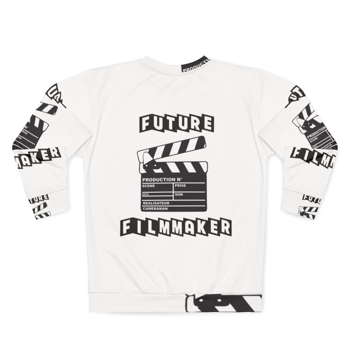 Future Film Maker Sweatshirt - Indie Movies & Cinematography - Back