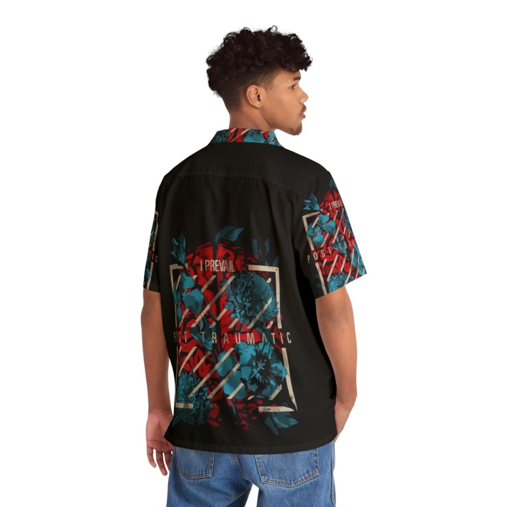 I Prevail Hawaiian Shirt with Tropical Print - People Back