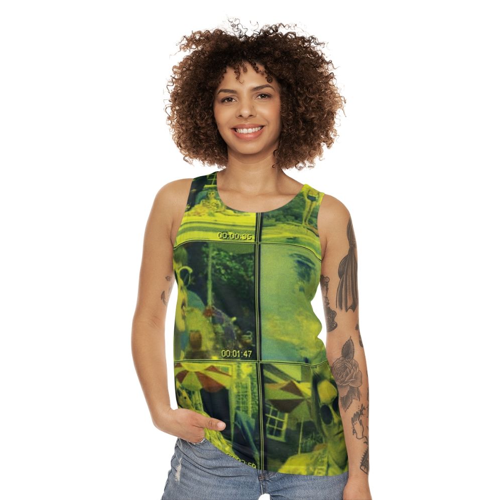 Unisex Hot Dog Jumping Frog Albuquerque Tank Top - women