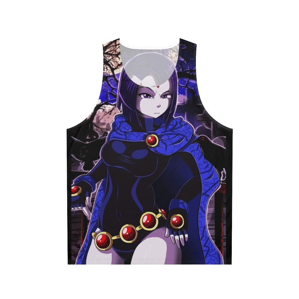 Raven from Teen Titans superhero unisex tank top