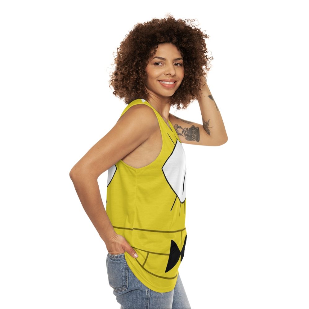 Gravity Falls Bill Cipher Unisex Tank Top - women side