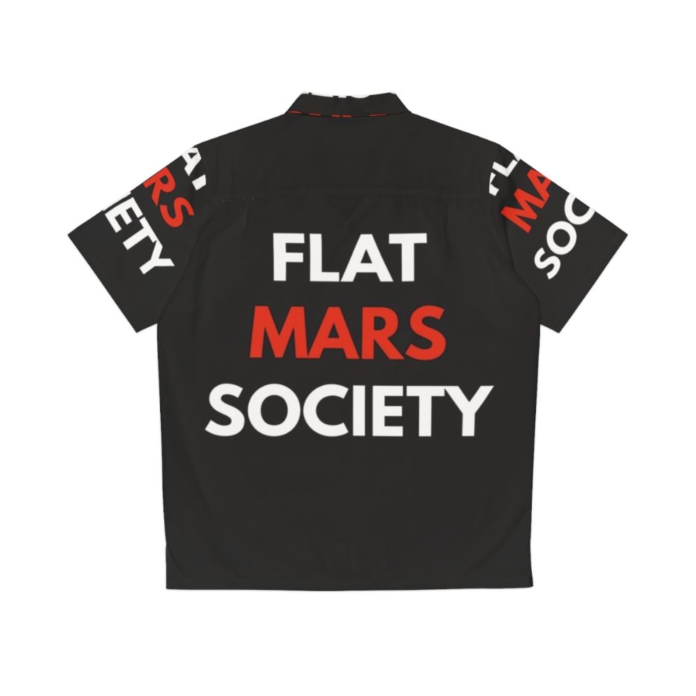 Flat Mars Society Cosmic Hawaiian Shirt - Back