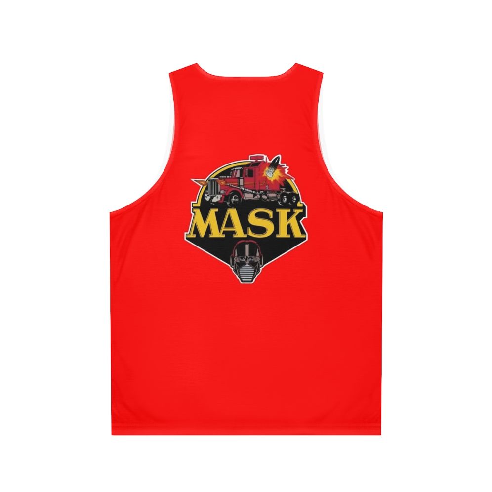 Mobile Armored Strike Kommand Retro Cartoon Unisex Tank Top - Back