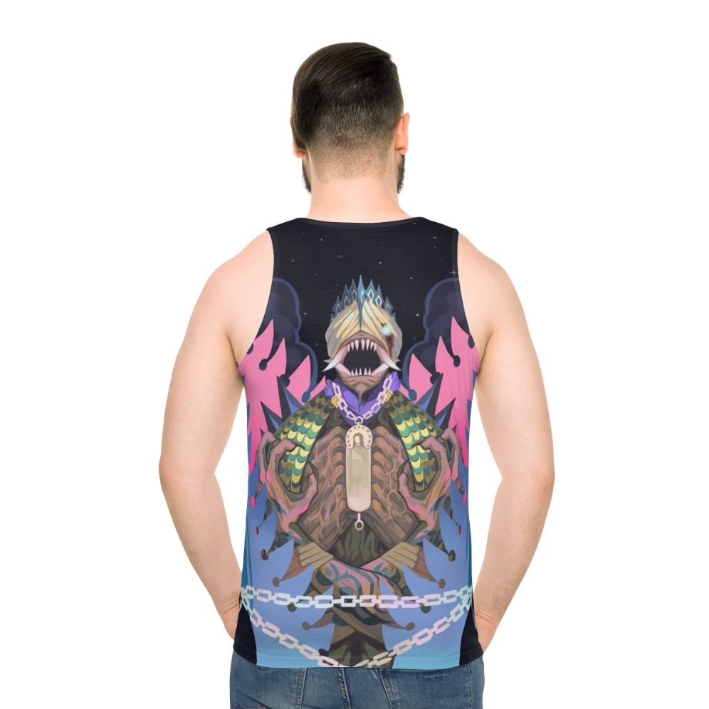 Anima Unisex Animal Print Tank Top - men back