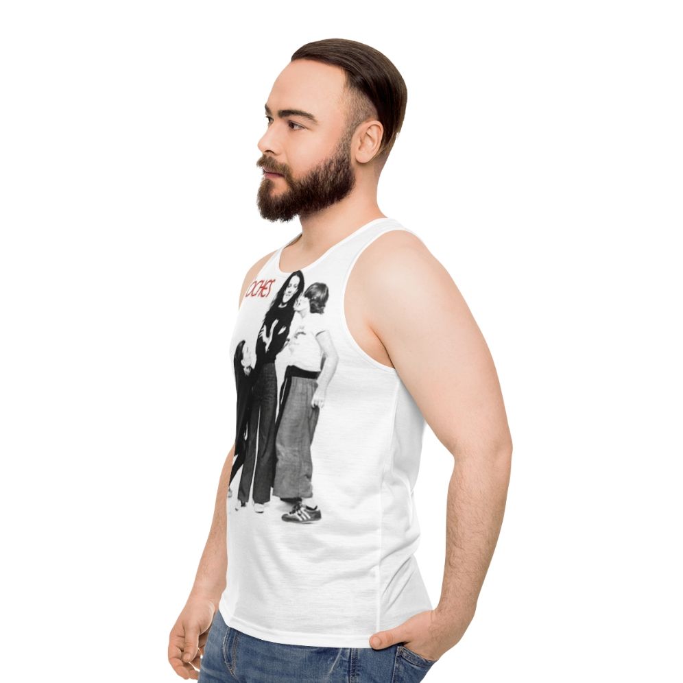 The Roches Unisex Tank Top - men side