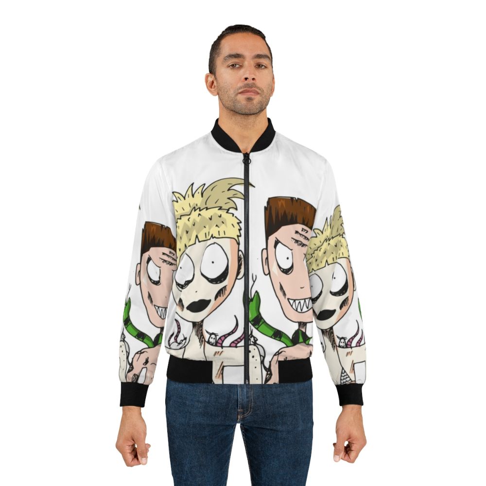 DIE ANTWOORD Yolandi and Ninja themed bomber jacket - Lifestyle