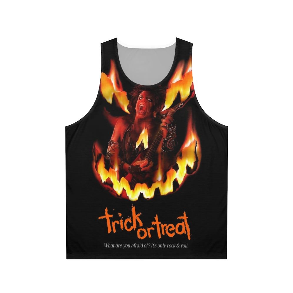 Unisex Trick or Treat Halloween Rock Music Tank Top