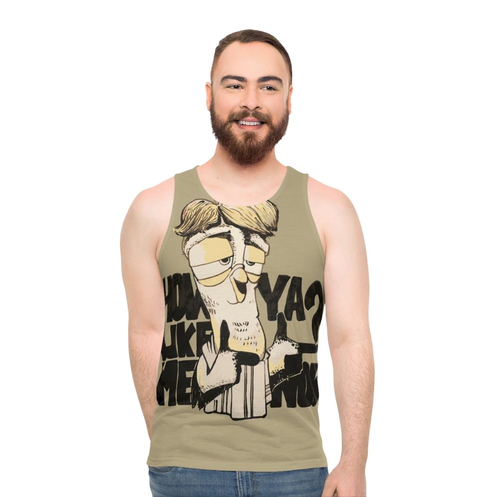 Unisex Boss Graphic Tank Top - men