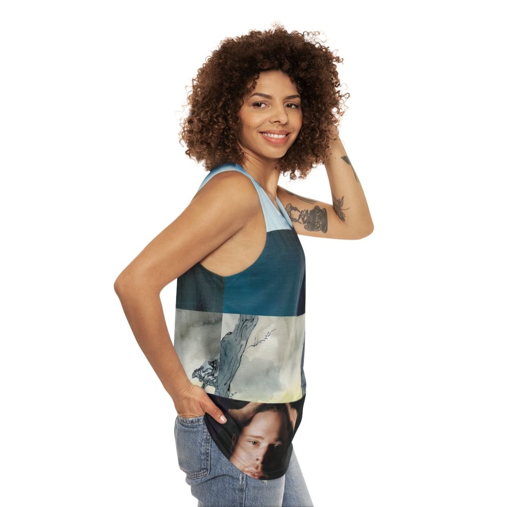 James Blake Albums Unisex Tank Top - women side