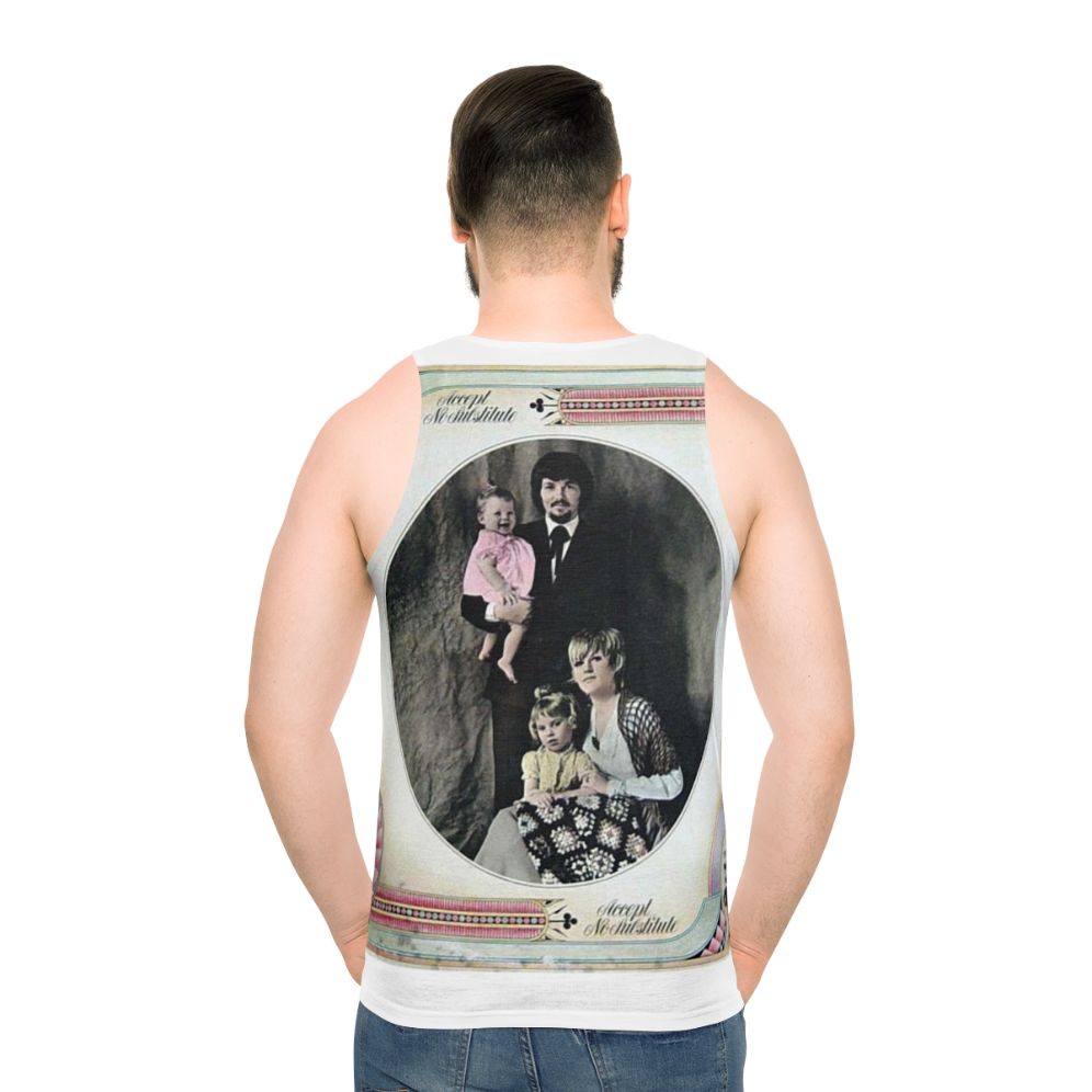 Delaney Bonnie retro unisex tank top - men back