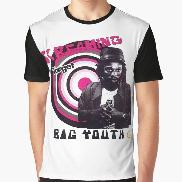 Big Youth Screaming Target Graphic T-Shirt