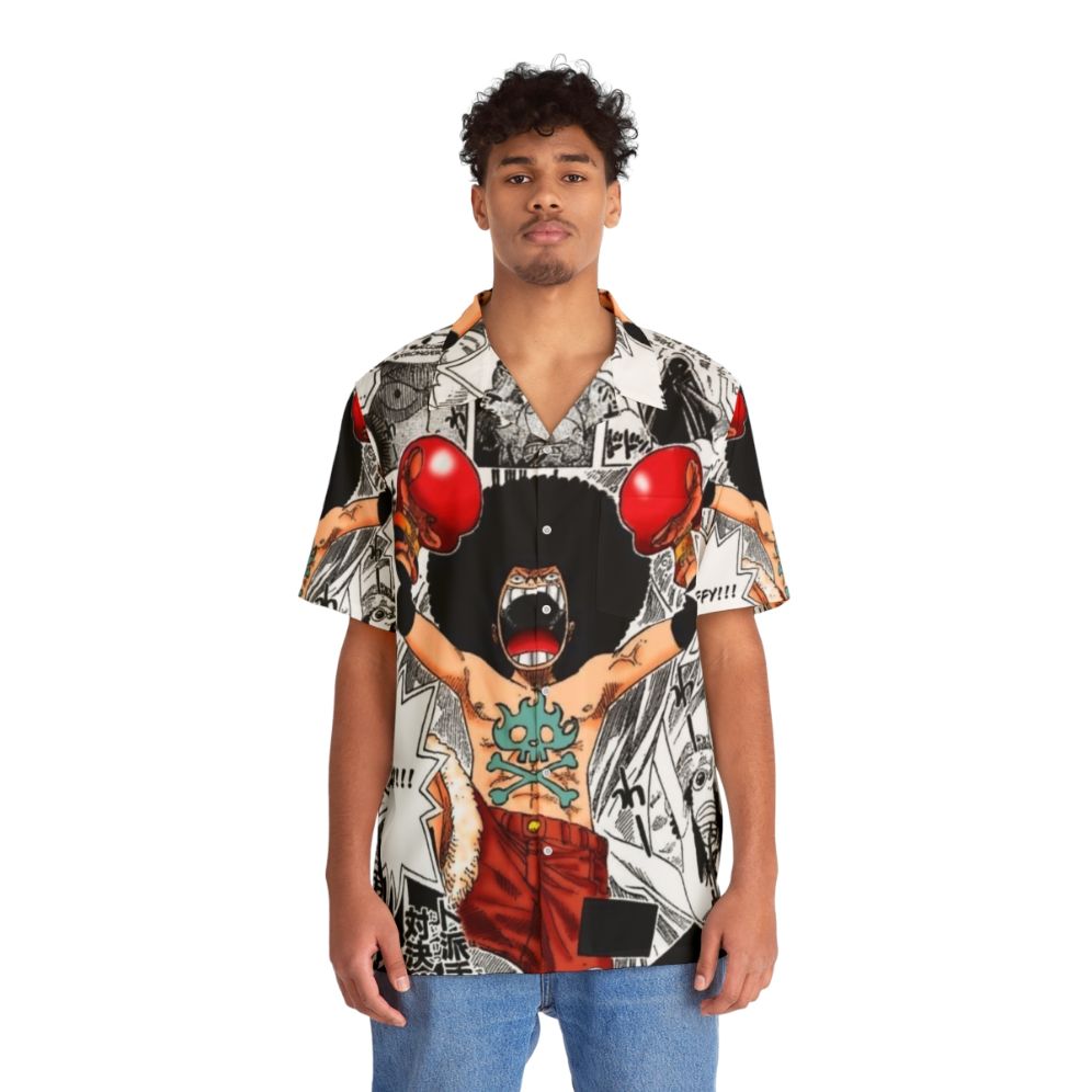 Afro Luffy Hawaiian Shirt - Lifestyle